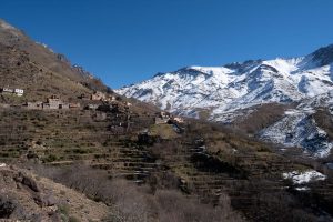 Atlas mountain village