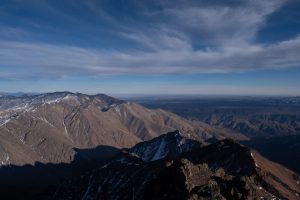View from Mt Toubkal